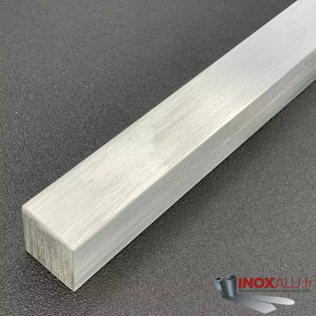 Profilé plat aluminium - 2 x 20 mm, 50 cm acheter en ligne